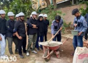 Optimalkan Keterampilan Konstruksi: Pelatihan Ketrampilan Pekerjaan Dinding oleh Prodi Teknik Sipil Teknokrat Indonesia