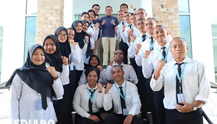 PLN UID Lampung Memperkuat Timnya Menyongsong Natal dan Tahun Baru dengan Kedatangan Dua Puluh Pegawai Baru