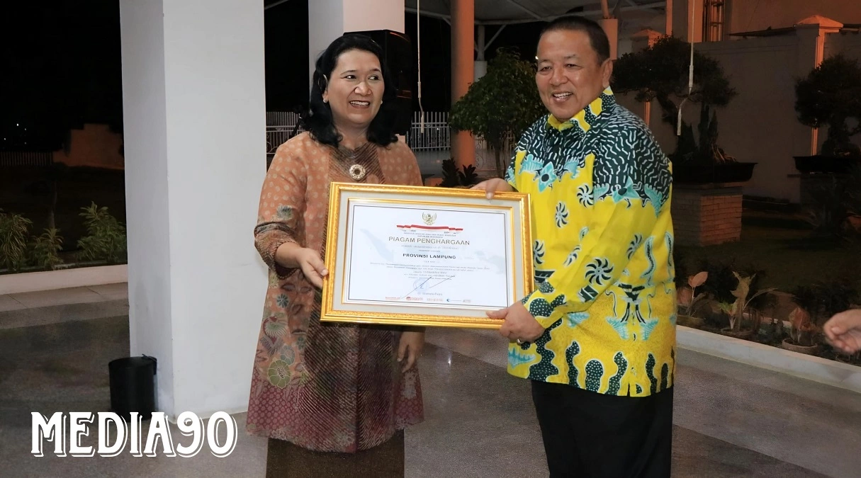 Peringatan Hari HAM Sedunia Ke-75, Gubernur Arinal Raih Penghargaan Provinsi Peduli HAM