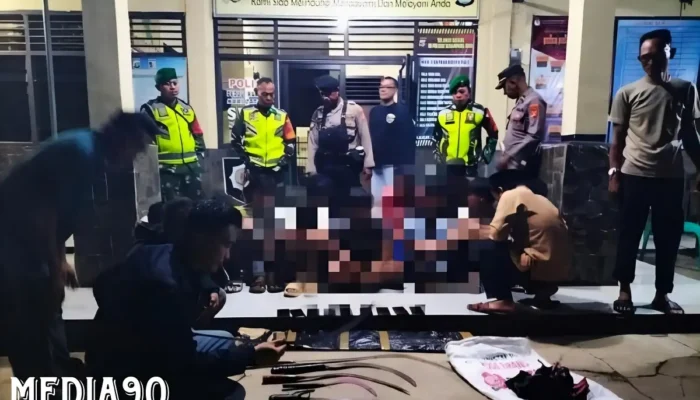 Operasi Bersama Polri dan TNI Berhasil Menghentikan Bentrok di Sekampung Udik Lampung Timur: Pelajar SMP Terlibat dan Senjata Tajam Disita