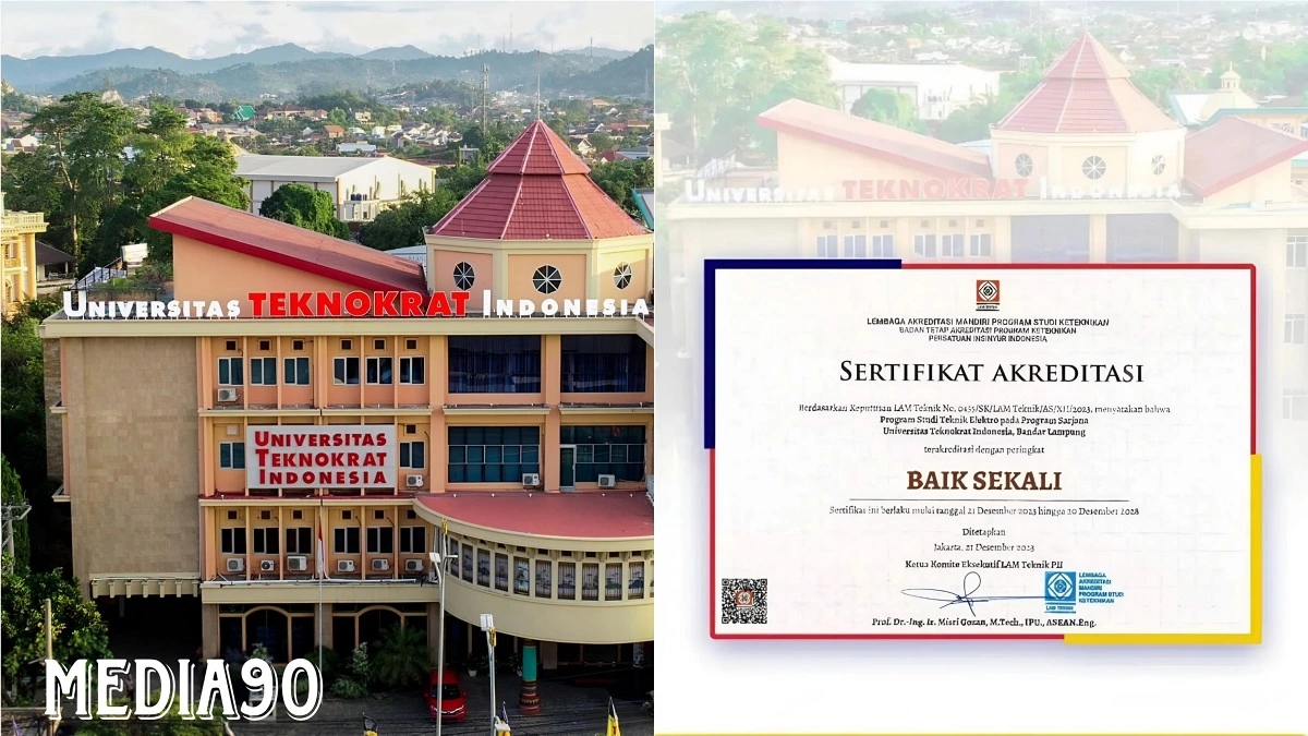 Prodi Teknik Elektro Universitas Teknokrat Indonesia Raih Akreditasi BAIK SEKALI