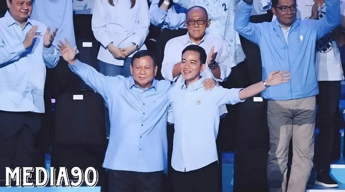 Survei Indometer Elektabilitas Prabowo-Gibran Stabil di Atas 50% Pilpres Dipastikan Satu Putaran
