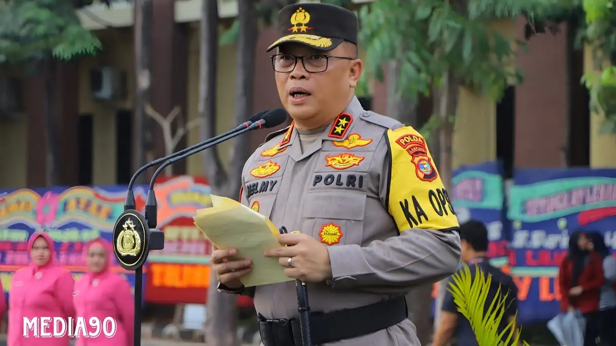 Anev Tahunan, Kapolda Lampung Perintahkan Tilang dan Tindak Tegas Anggota Pelanggar Lalu Lintas