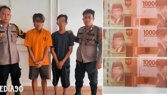 Kisah Kontroversial: Dua Pemuda Sukoharjo Pringsewu Tertangkap Belanja Sembako dengan Uang Palsu, Klaim Mendapatnya dari Dunia Facebook