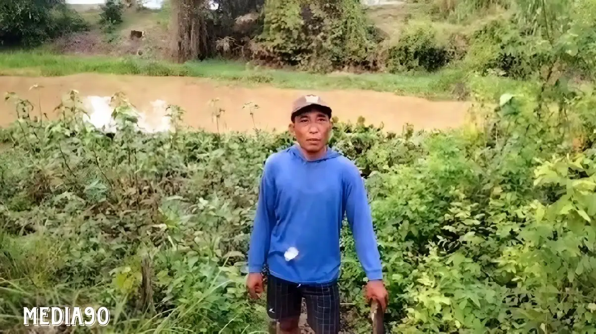 Buaya Muncul di Sungai, Warga Braja Emas Way Jepara Lampung Timur Takut ke Sawah dan Cari Ikan
