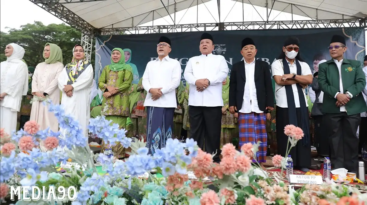 Diisi Tausyiah Gus Miftah, Gubernur Arinal Hadiri Pengajian Akbar Harlah NU di Lapangan Cipta Karya Kalianda