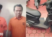 Jual Beli Motor Curian di Pringsewu, Dua Warga Talang Padang Tanggamus Diringkus Polisi