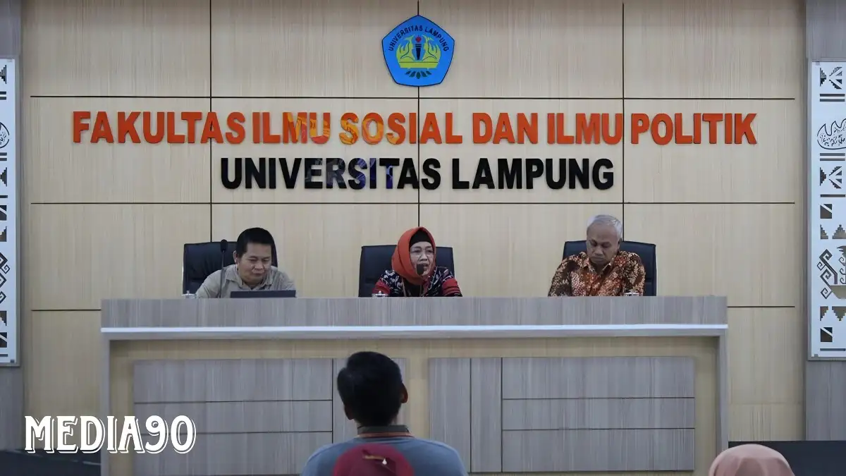 Kunjungi Fisip, UPT Perpustakaan Unila Bekali Workshop Pemanfaatan Sumber Literatur ke Mahasiswa dan Dosen