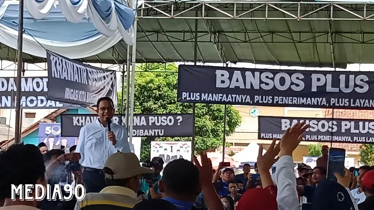 Kunjungi Lampung Timur, Capres Anies Baswedan Soroti Jalan Rusak Hingga Hasil Tani di Lampung
