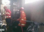 Kejadian Tragis: Bocornya Tabung Gas Elpiji Picu Kebakaran Toko Kue di Kalianda, Seorang Karyawan Alami Luka Bakar dengan Kerugian Mencapai Rp50 Juta