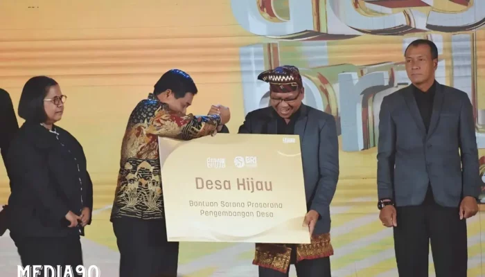 Desa Kelawi Lampung Selatan Meraih Penghargaan Prestisius Nugraha Desa BRILiaN BRI atas Keberhasilan Kelola Sampah Terbaik