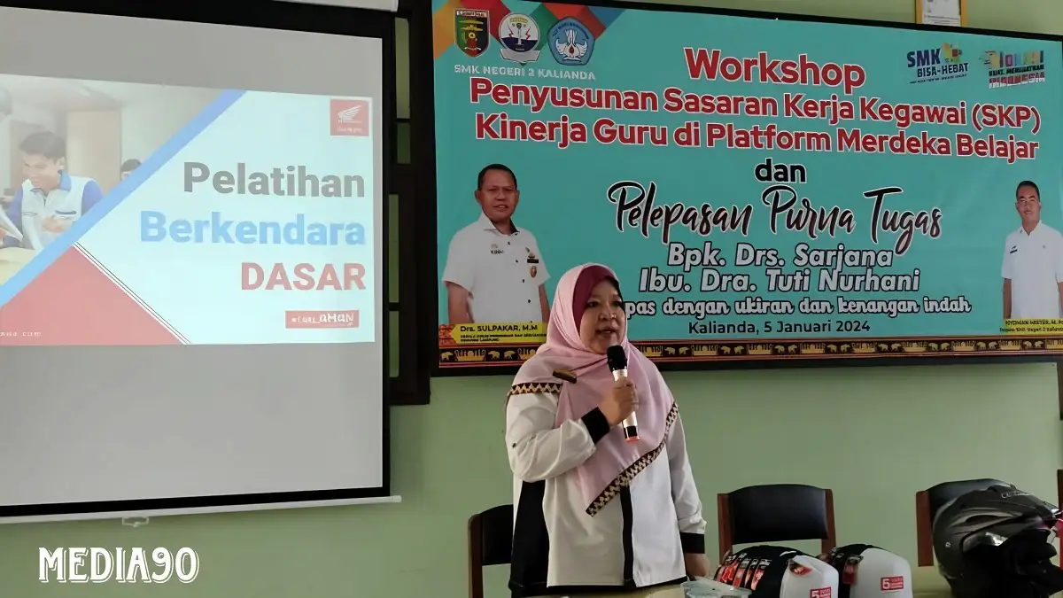 Tunas Honda Lampung Edukasikan keselamatan Berkendara ke Pelajar SMKN 2 Kalianda