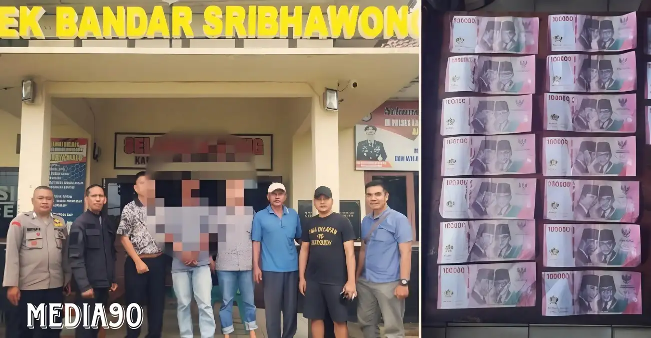 Uang Palsu Beredar di Lampung Timur, Pengedar Asal Waway Karya Diringkus saat Beli BBM di Sribhawono