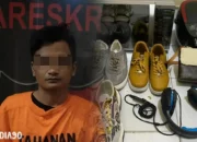 Bobol Rumah Teman, Tukang Las di Bandar Lampung ini Gasak Tas Hingga Sepatu Senilai Rp160 Juta