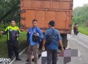 Dua Pria Asal Lampung Timur Diduga Pencuri Motor Tabrak Fuso di Kertosari Lampung Selatan, Satu Tewas