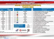 Ini Dia 20 Nama Caleg Unggul dari Hitung Cepat Rakata untuk DPRD Lampung Dapil VIII Lampung Timur