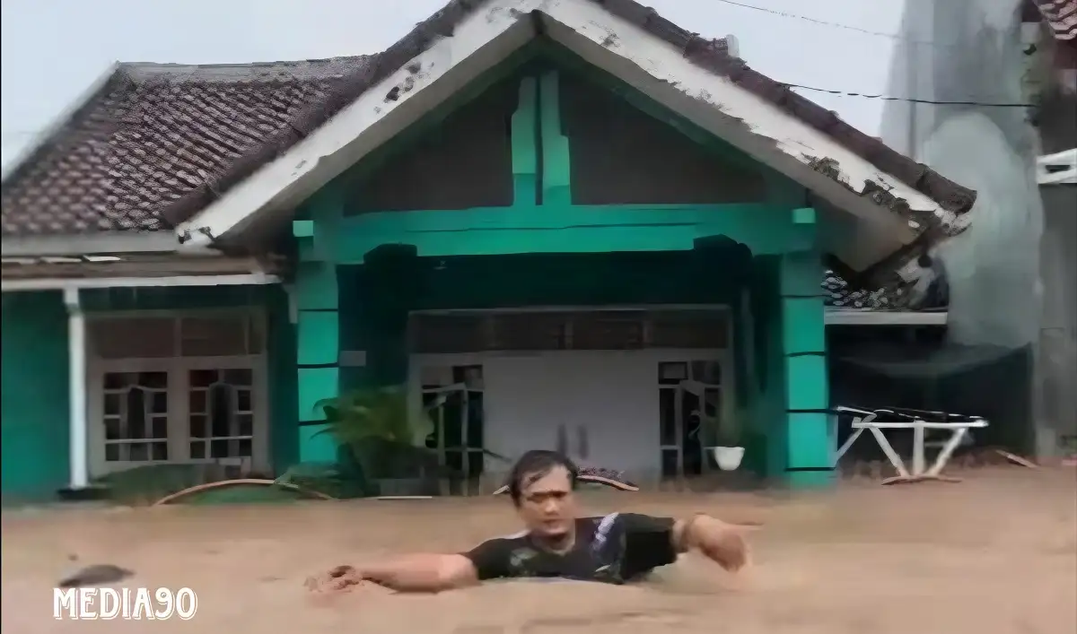 Hujan Deras Sabtu Sore, Sejumlah Daerah di Bandar Lampung Dikepung Banjir