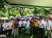 Mahasiswa KKN Unila Beraksi: Ribuan Bibit Pinang dan Sengon Ditanam di Banjit Way Kanan untuk Investasi Lingkungan