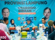 Kampanye di 271 Titik Selama 2,5 Bulan, TKD Prabowo-Gibran Lampung Optimistis Raih 70% Suara