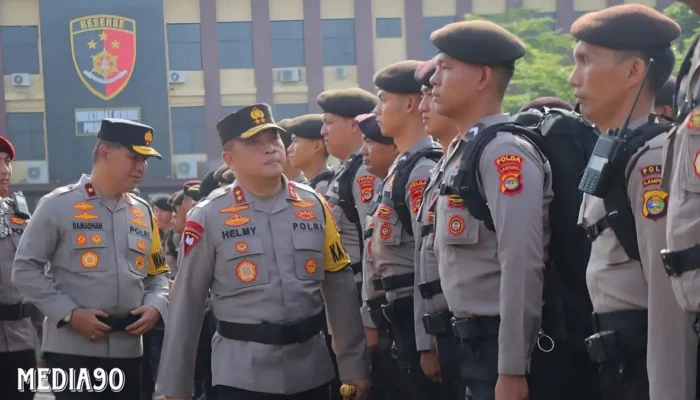 Polda Lampung: 5.986 Anggota Siap Jaga Suara Rakyat di TPS, Kapolda Sampaikan Pesan Penting