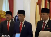 Reshuffle Kabinet, Presiden Jokowi Lantik AHY Jadi Menteri ATR BPN, Hadi Tjahjanto Menko Polhukam