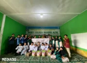 BEM dan HIMA FTIK Teknokrat Indonesia Turut Berbakti di Panti Asuhan Daarul Alya