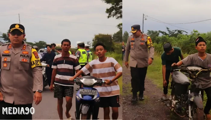 Razia Polisi di Sabah Balau Tanjung Bintang: 120 Motor Balap Liar Diamankan, ABG Berjatuhan!