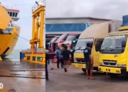 Penyeberangan Terkendala: Cuaca Buruk di Pelabuhan Merak Memperlambat Perjalanan ke Lampung, Antrean Kendaraan Membelit
