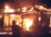 Korsleting Listrik Diduga Sebabkan Kebakaran di Bengkel Tambal Ban Panaragan Jaya: Kerugian Capai Ratusan Juta
