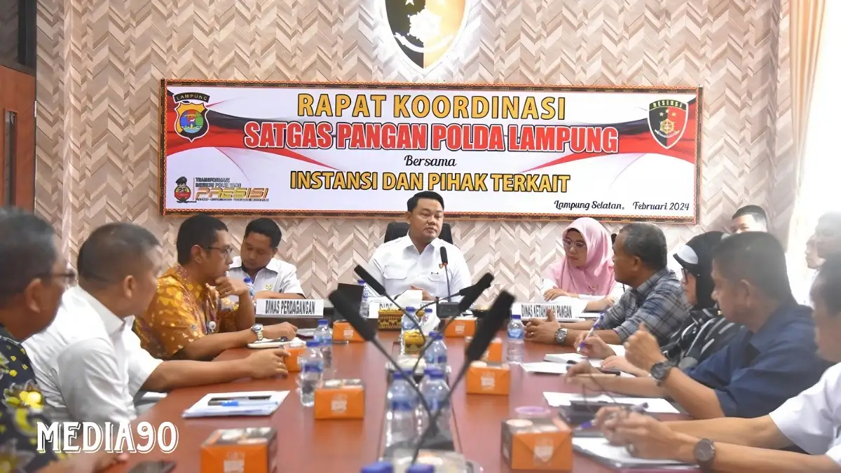 Dilarang Nimbun, Satgas Pangan Polda Lampung Kawal Ketat Distribusi Bahan Pokok Saat Ramadan