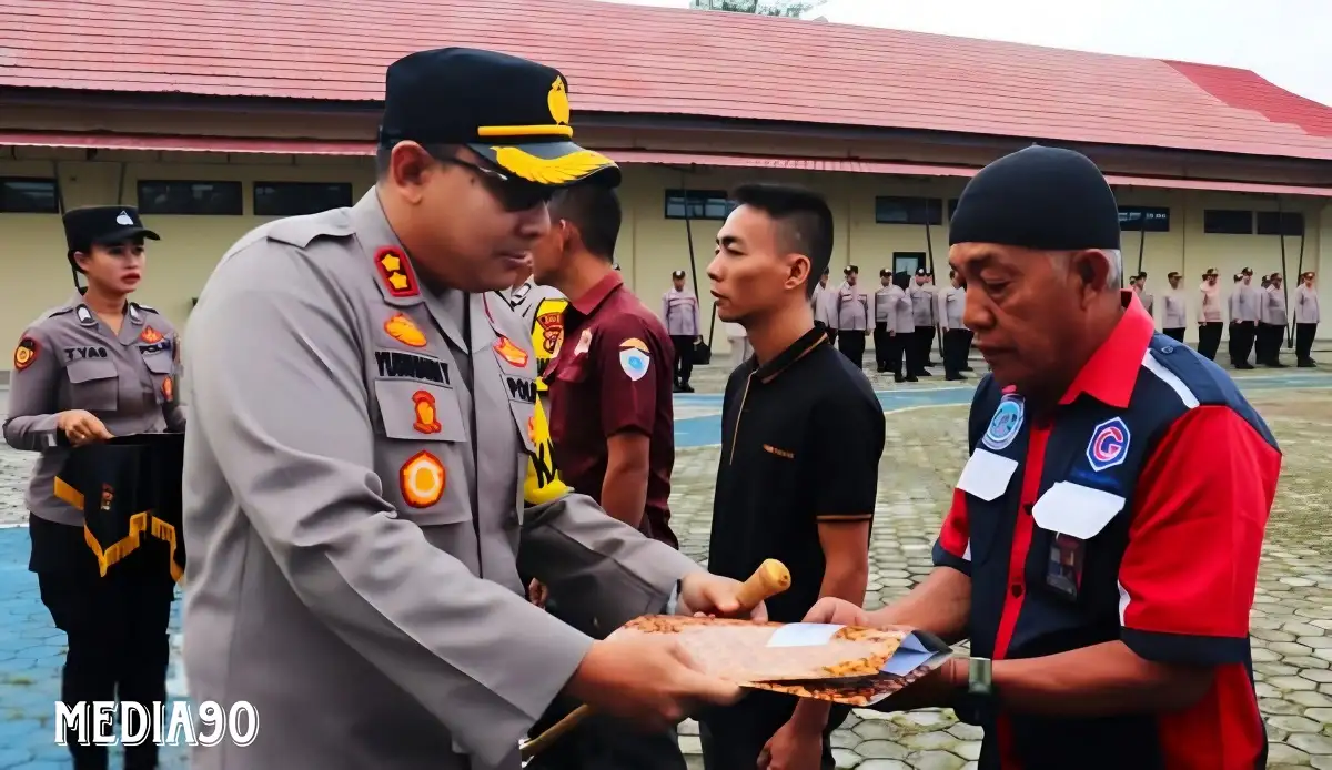 Gagalkan Pencurian Motor di Sukaratu Kalianda, Empat Warga Dapat Penghargaan dari Kapolres Lampung Selatan
