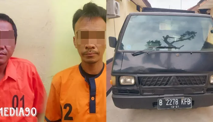Kecelakaan Saat Penangkapan: Pencuri Pick Up L300 Asal Lampung Tengah Mengalami Patah Kaki setelah Menabrak Kayu di Pringsewu