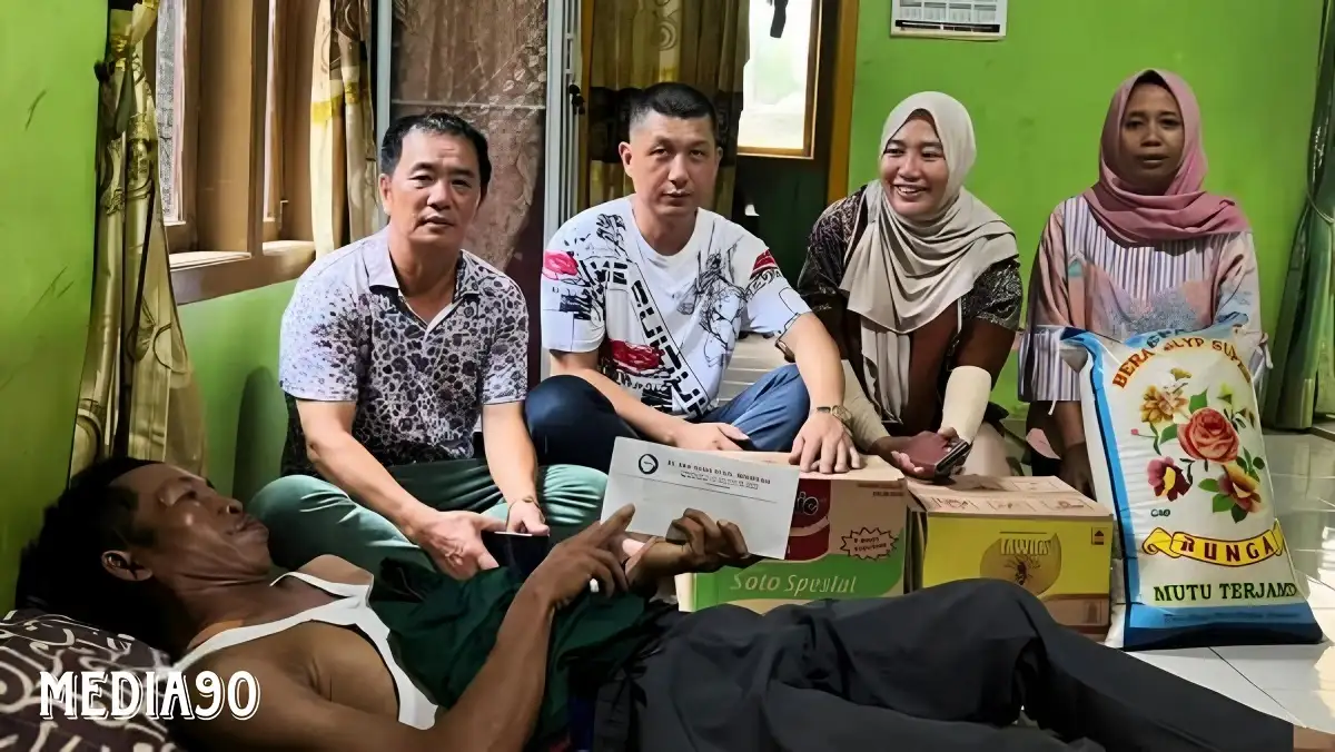 Karyawannya Terdiagnosa Kanker, PT San Xiong Steel Indonesia Lampung Selatan Ulurkan Bantuan