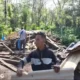 Kawanan Gajah Liar Ngamuk di Bandar Negeri Suoh Lampung Barat, Rusak Area Wisata dan Rumah Warga