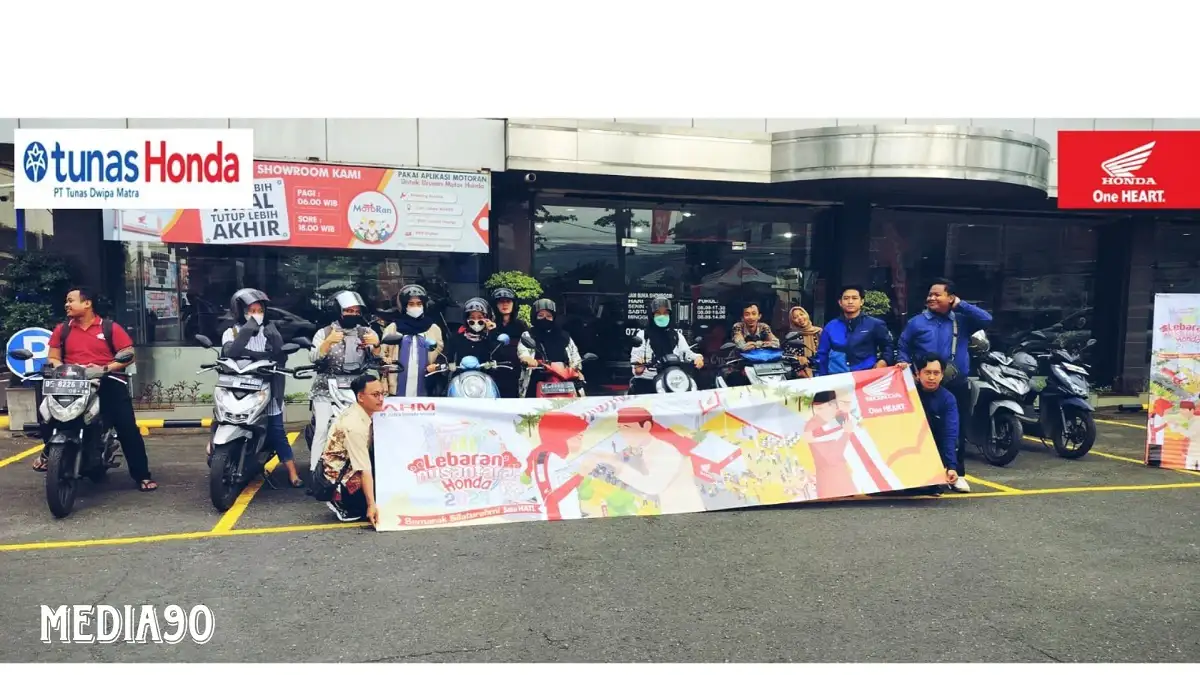 Kebersamaan dan Kebaikan Ramadan Meriahkan Ngabuburide Bersama TDM Raden Intan Honda