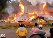 Kantor TNBBS Suoh Lampung Barat Terbakar, Lima Warga Jadi Tersangka