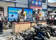 Penindakan Operasi Keselamatan: Polresta Bandar Lampung Tilang 2.693 Pengendara, Sanksi Terhadap Ratusan Knalpot Brong