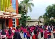 Canvassing Senam: TDM Raden Intan Bandar Lampung Pererat Ikatan Komunitas