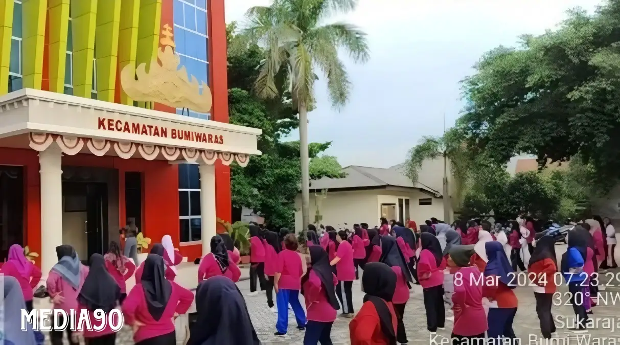 Pererat Ikatan, TDM Raden Intan Bandar Lampung Gelar Canvassing Senam Bersama