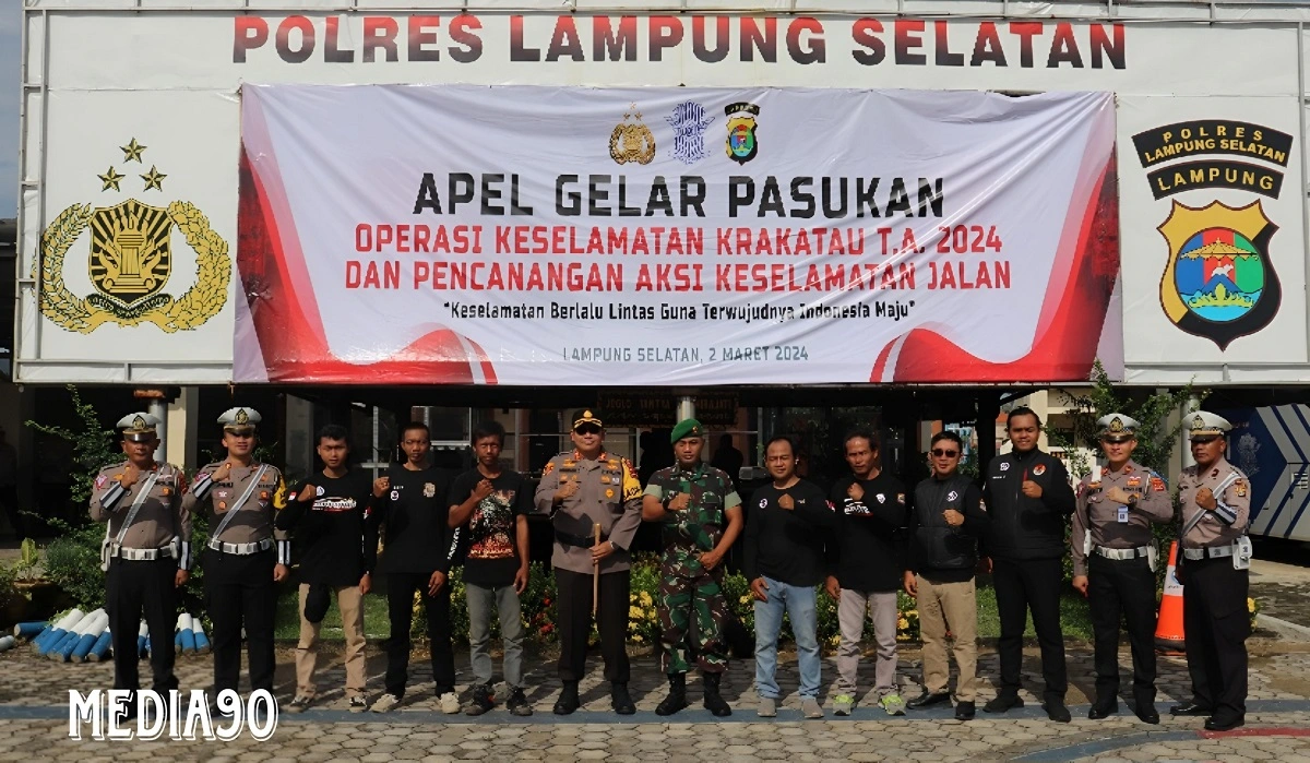 Polres Lampung Selatan Gelar Operasi Krakatau Selama 14 Hari 4-17 Maret, ini Lima Sasarannya