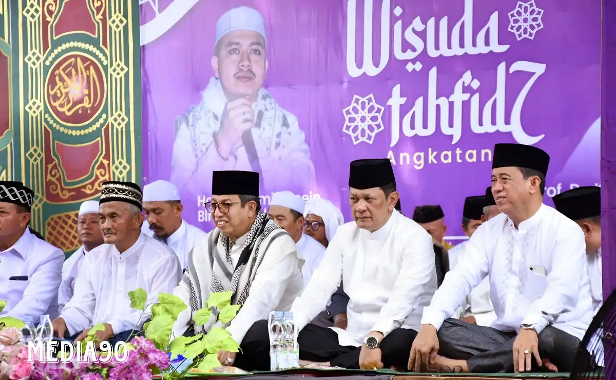 Pondok Tahfidz Quranic Center Panaragan Jaya Tulangbawang Barat Gelar Wisuda Tahfidz Alquran Juz 30