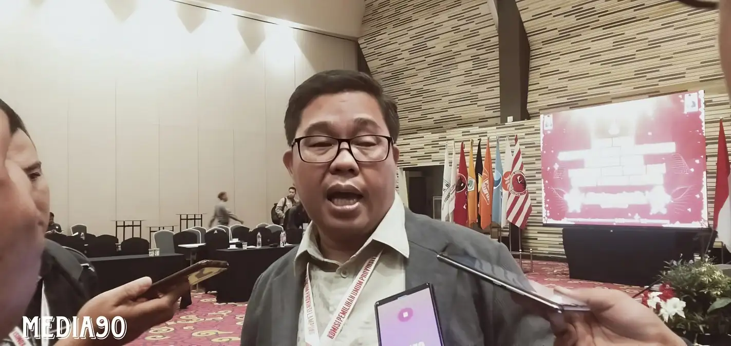 Rapat Pleno Rekapitulasi Suara KPU Lampung Diskors Sementara