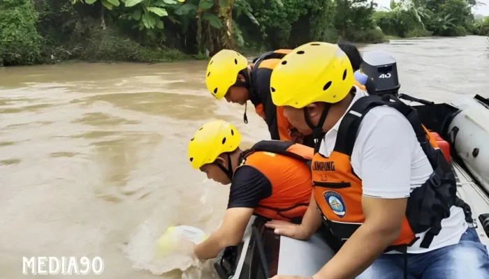 Upaya Pencarian Remaja Asal Candipuro yang Hanyut di Sungai Way Galih Lampung Selatan Terus Dilakukan oleh Tim SAR: Berikut Rinciannya