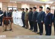 Sekda Lampung Selatan Lantik 20 Pejabat Eselon, Lima Camat Diganti