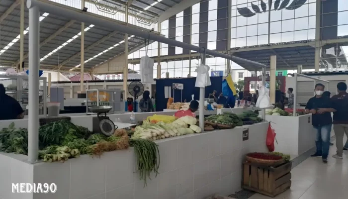 Pasar Lebak Budi Bandar Lampung Menggelar Transaksi Digital 24 Jam untuk Kemudahan Pembeli