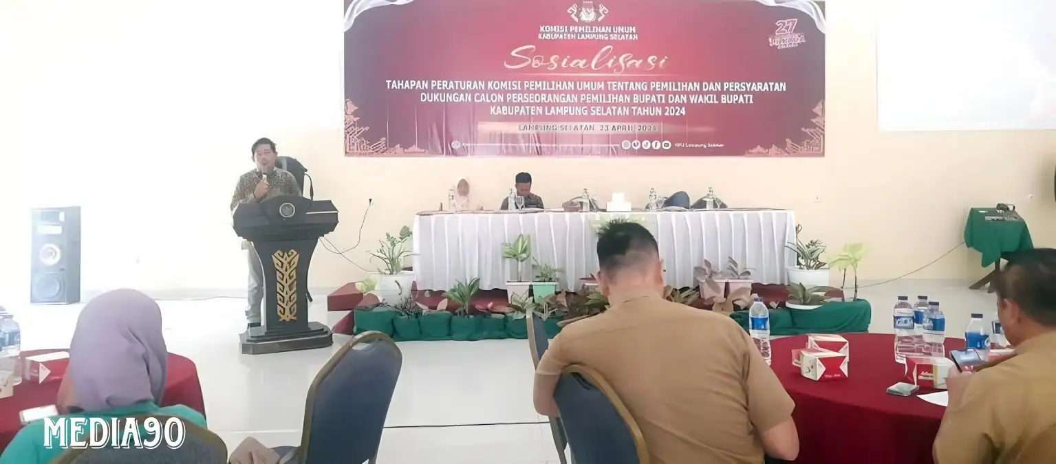 Calon Perseorangan Bupati Lampung Selatan Wajib Setor Dukungan Mininal 7,5% Jumlah Penduduk