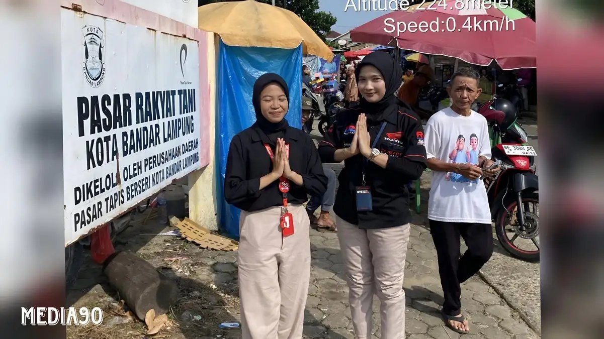 Canvassing Honda Langkah Inovatif TDM Raden Intan Dekatkan Konsumen Langsung ke Pasar Tradisional