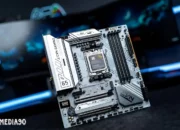Colorful Merilis Motherboard Gaming Frozen untuk CPU Berbasis Prosesor AMD Ryzen Seri 800