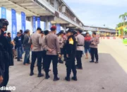 Disiagakan di Pelabuhan Bakauheni: Batalyon A Pelopor Brimob Lampung Turut Jaga Keamanan Pemudik