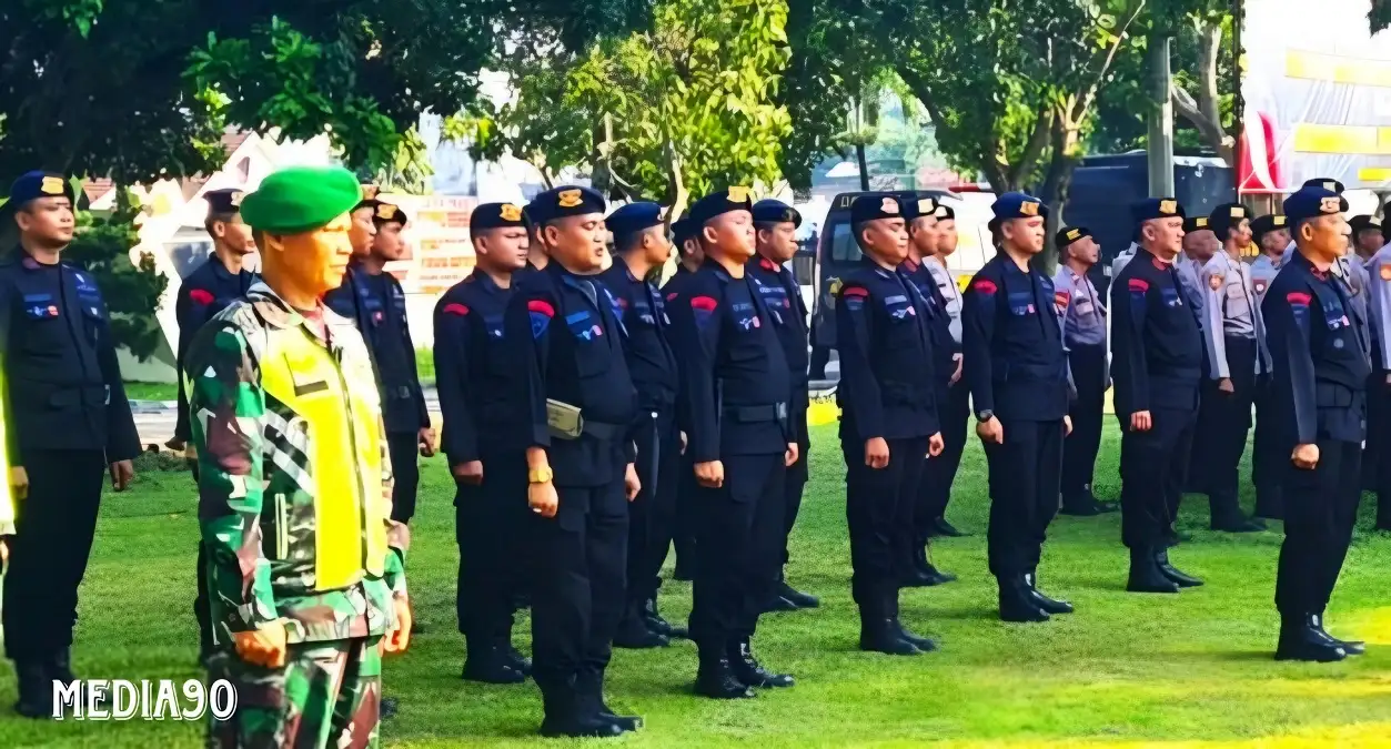 Mudik Lebaran, Satu SSK Brimob Batalyon B Pelopor Lampung Ikut Jaga Keamanan Pemudik